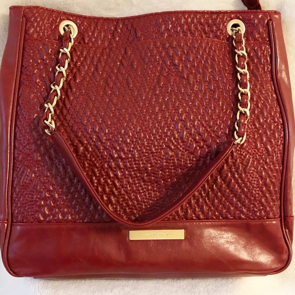 Ivanka Trump Handbags - Lipstick Red Genuine Leather Handbag